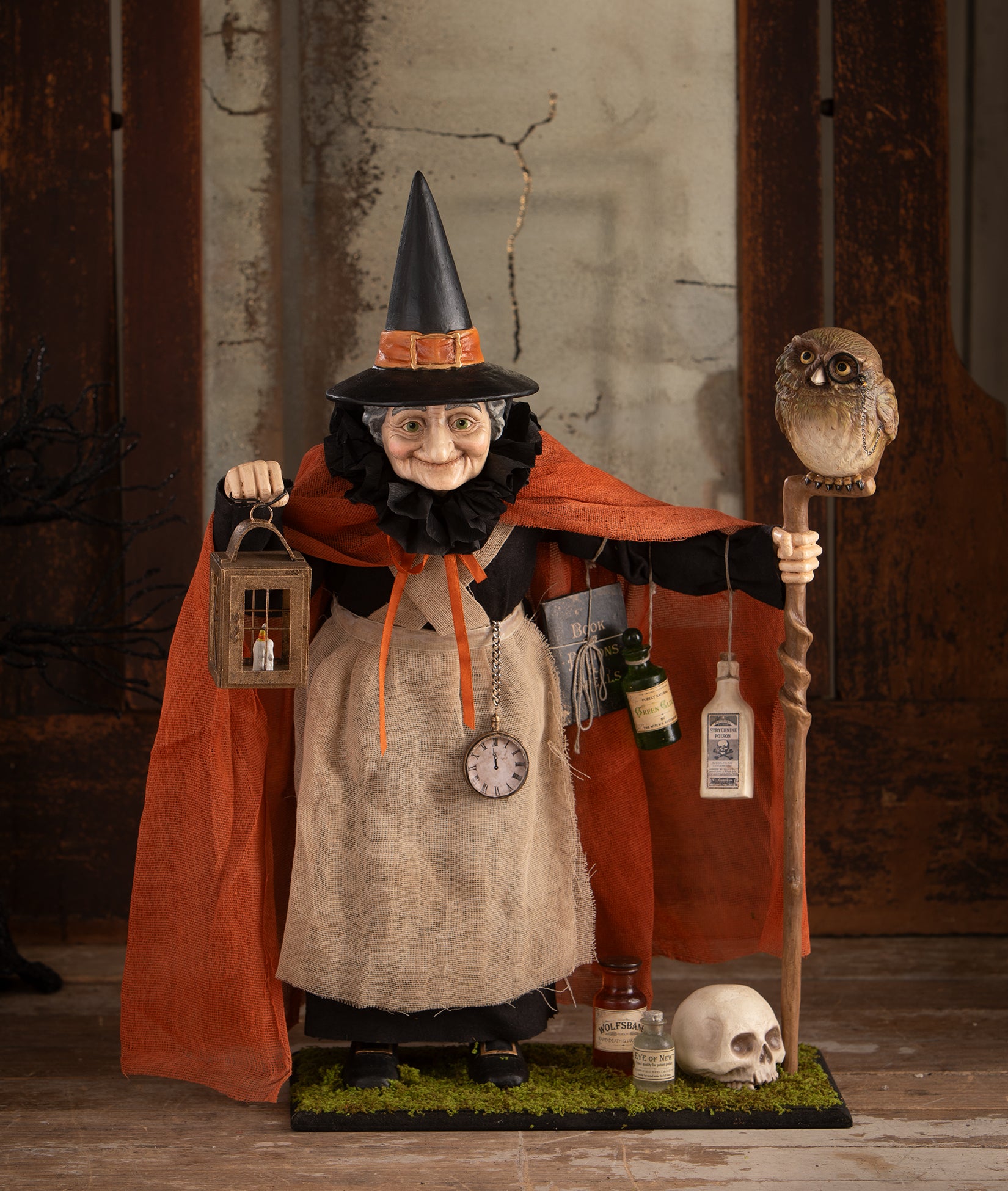 Potion Peddler Zelda Witch from the 2026 Bethany Lowe Halloween Collection.