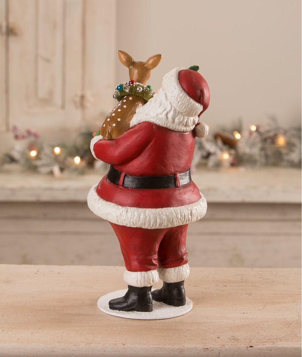 Santa's Best Friend by Bethany Lowe, Backside