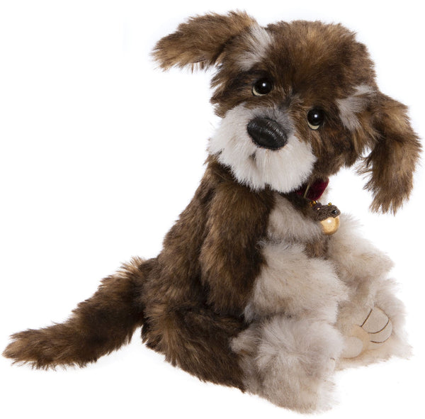 新品タグ付き　charlie bears ぬいぐるみ　ワンチャン　犬　Grin 新品タグ付き charlie bears ぬいぐるみ ワンチャン 犬 Grin