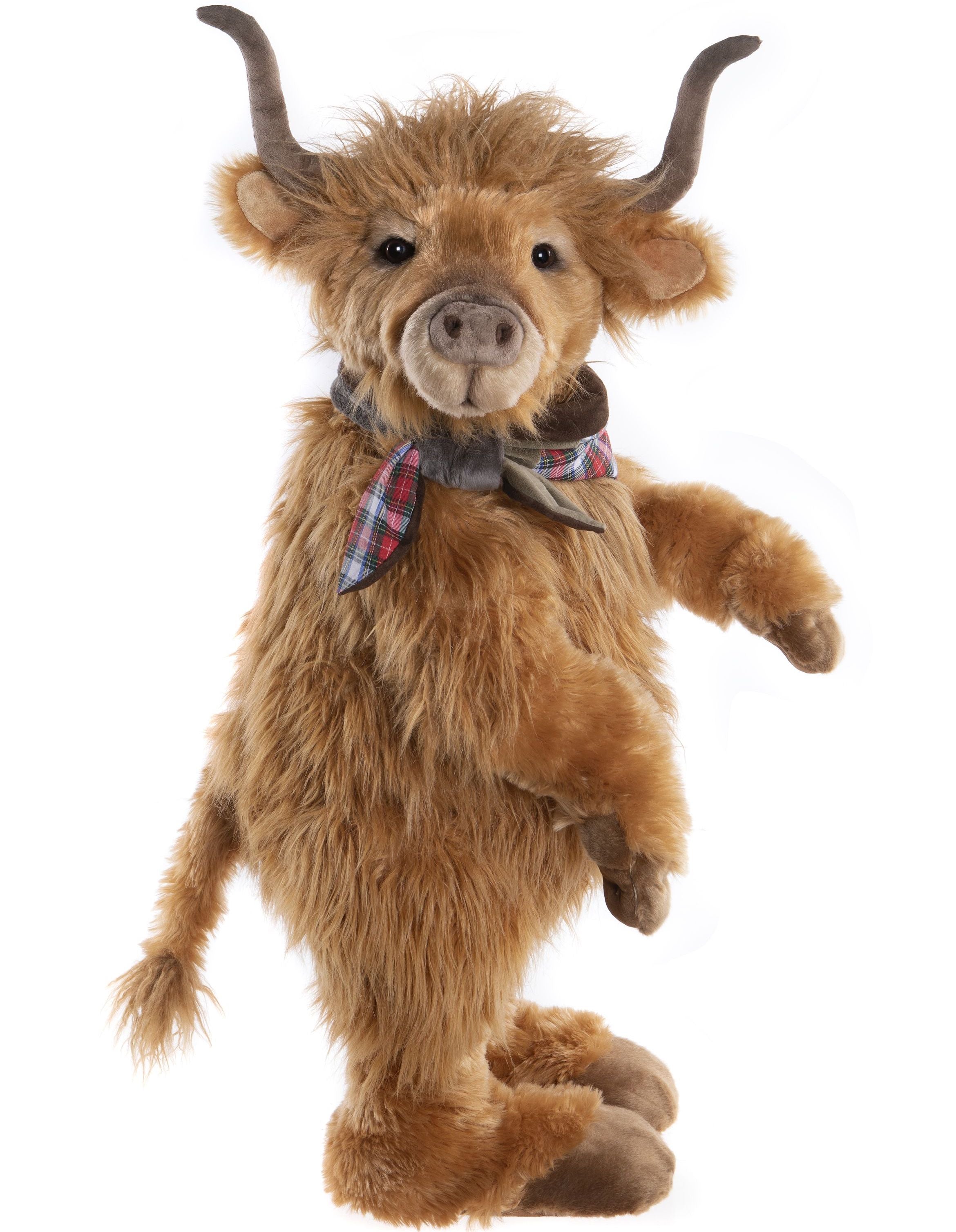 Charlie Bears Hoofprints Highland Cow - 2024 - Large 30" tall Plush Stuffed Animal