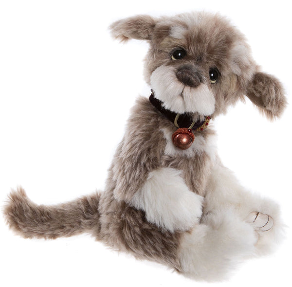 新品タグ付き　charlie bears ぬいぐるみ　ワンチャン　犬　Grin 新品タグ付き charlie bears ぬいぐるみ ワンチャン 犬 Grin