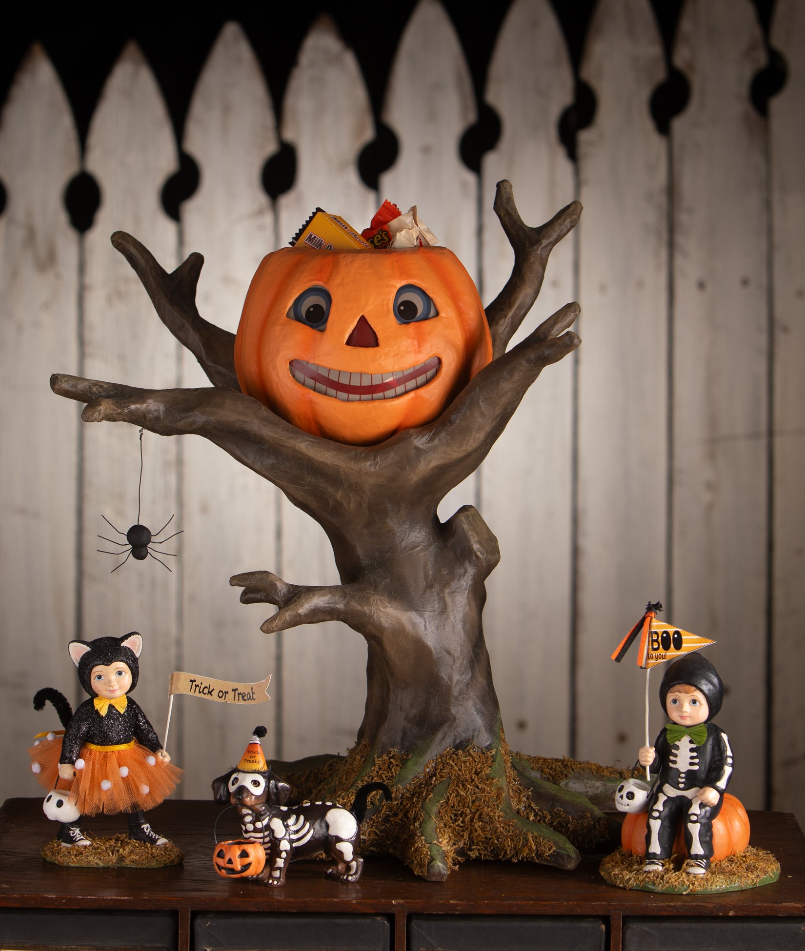 Decorating with Halloween Figurines from the Bethany Lowe 2025 collection