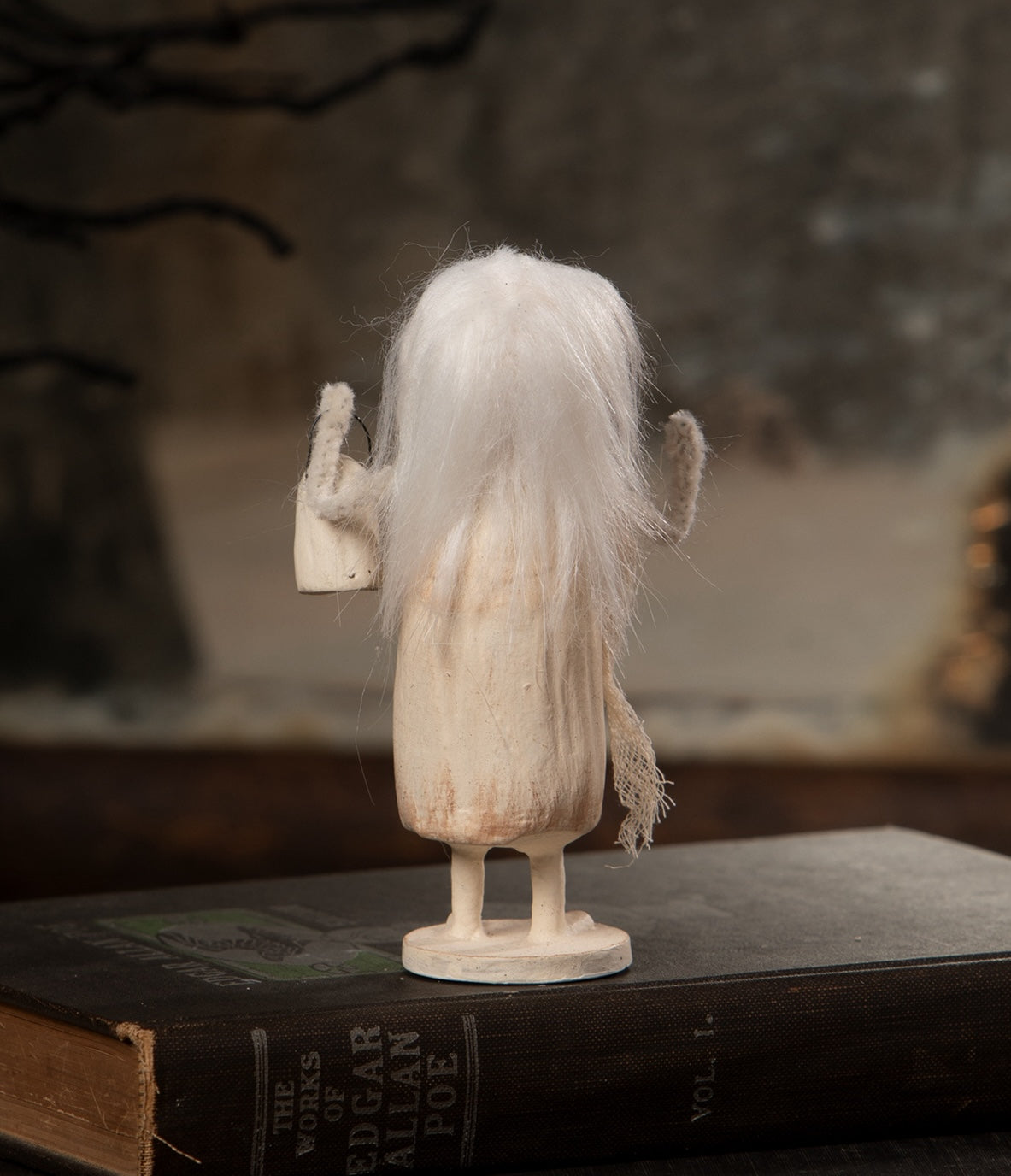 Ghostly Grace ghost figurine designed by Michelle Lauritsen