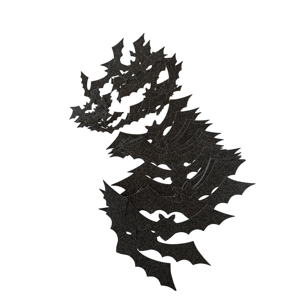 Glitter Paper Bats for Decorating