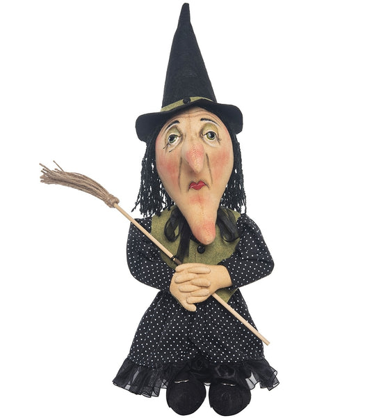 Zinnia Witch | Joe Spencer Halloween Dolls - TheHolidayBarn.com