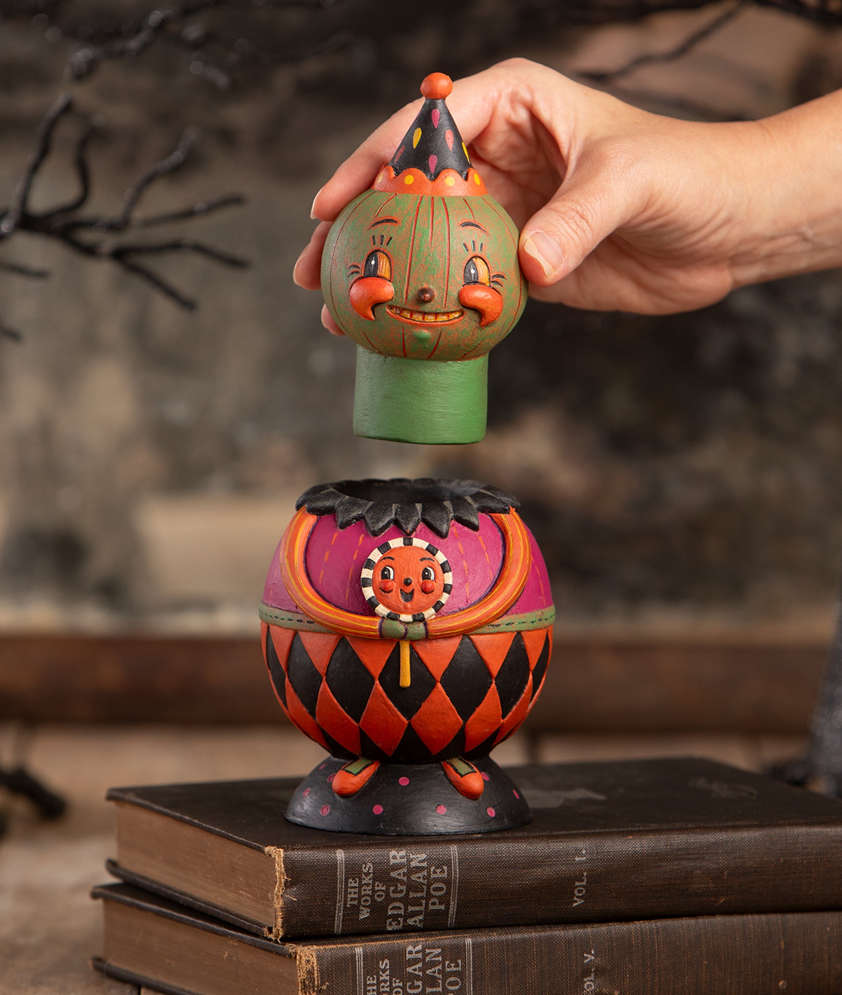 Jackie Green-O-Ween Spooks Jar