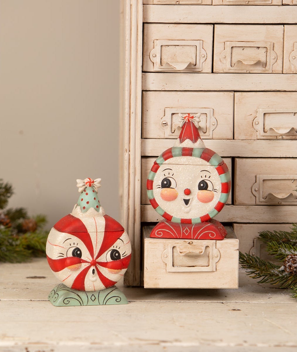 Johanna Parker peppermint Candy Containers