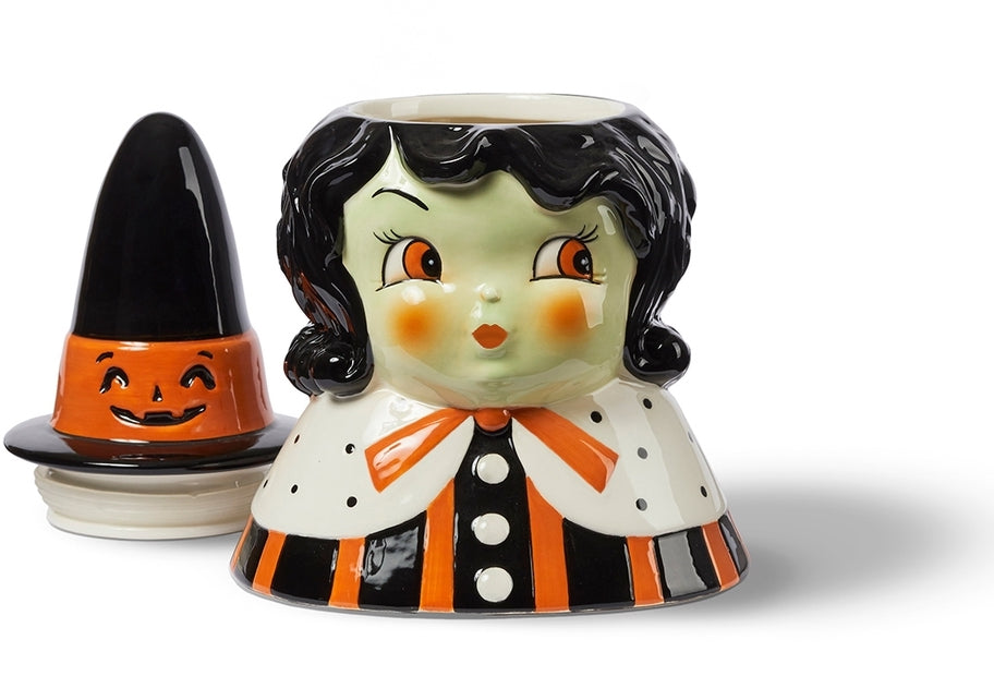 Witch Cookie Jar by Johanna Parker