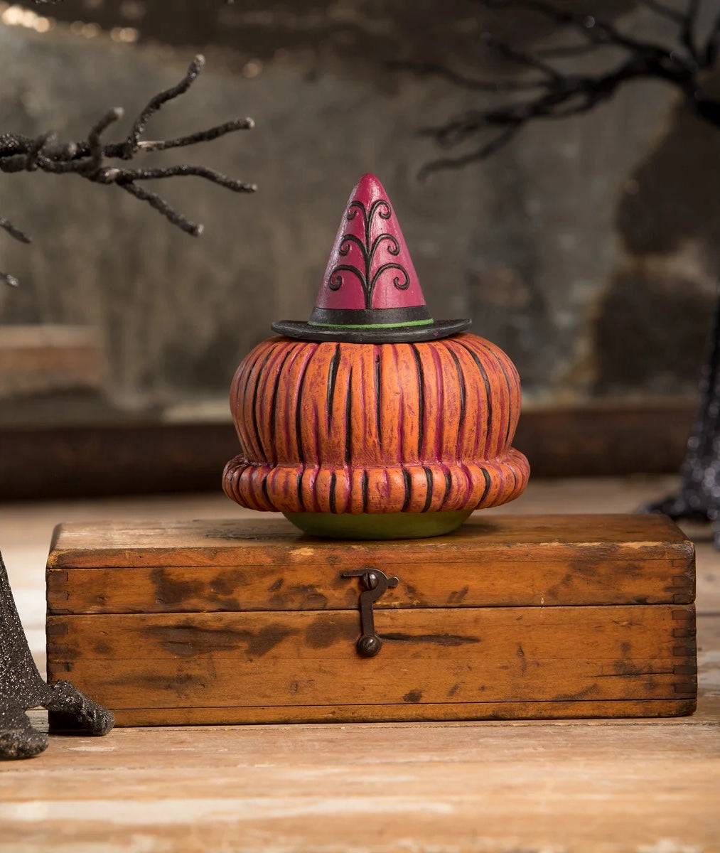 Hagatha Hollow Head Container - shown backside