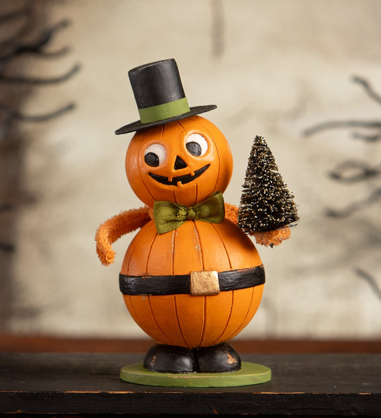 アンカーホッキング【HAPPY HOLIDAY】オーナメント　1978年 jolly-vintage-pumpkin-