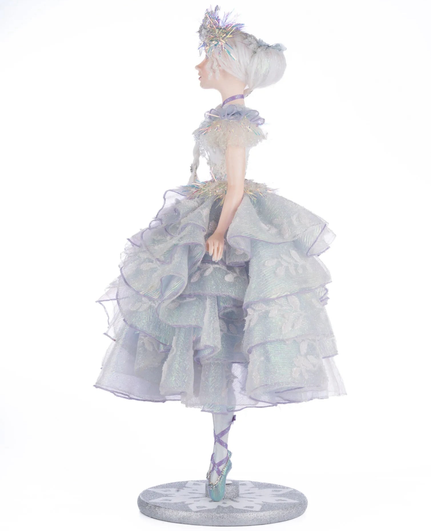 Crystalline Winter Ballerina - Christmas Dolls
