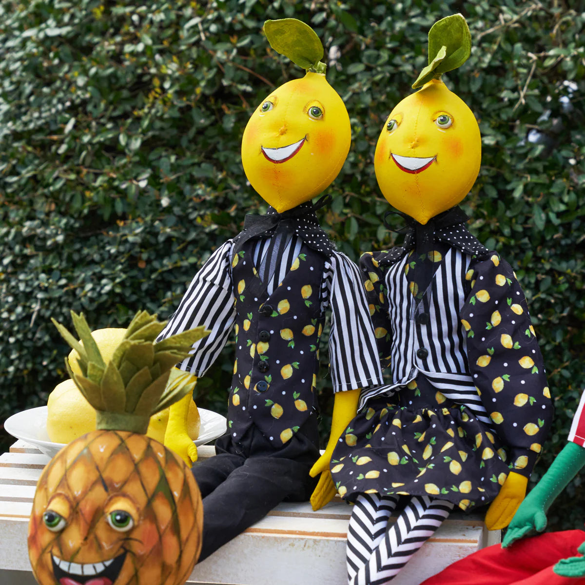 Lemon Head Dolls by Joe Spencer - Leonard & Lenora