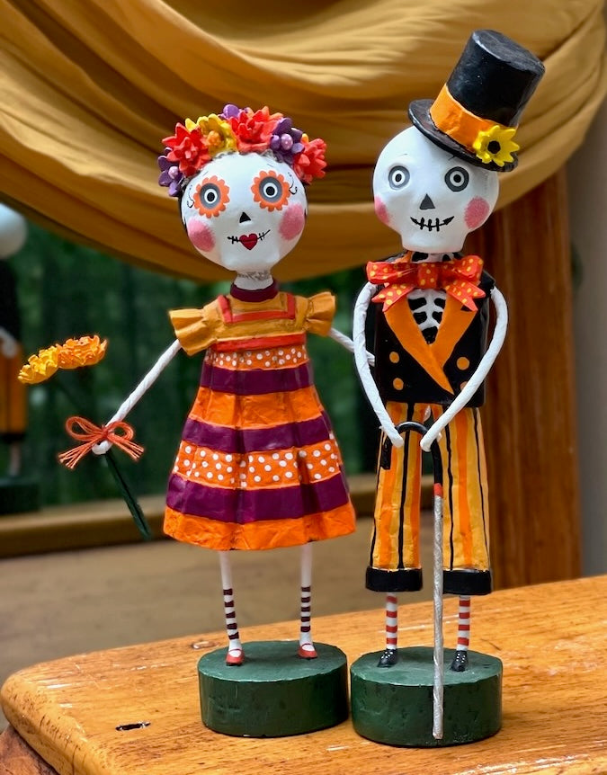 Lori Mitchell Freida & Mr. Bojangles Figurines from the 2026 Halloween collection