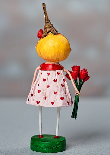 From Paris With Love Figurine by Lori Mitchell, backside