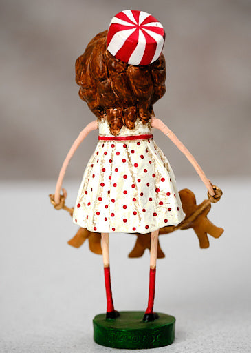 Lori Mitchell Ginger Spice Figurine - shown backside