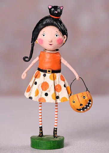 Lori Mitchell Kit Kat Cat - 2024 Halloween Figurines
