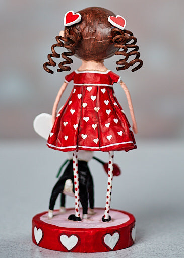 Lori Mitchell Mila Loves Milo, Cute Girl with Puppy Love Figurine