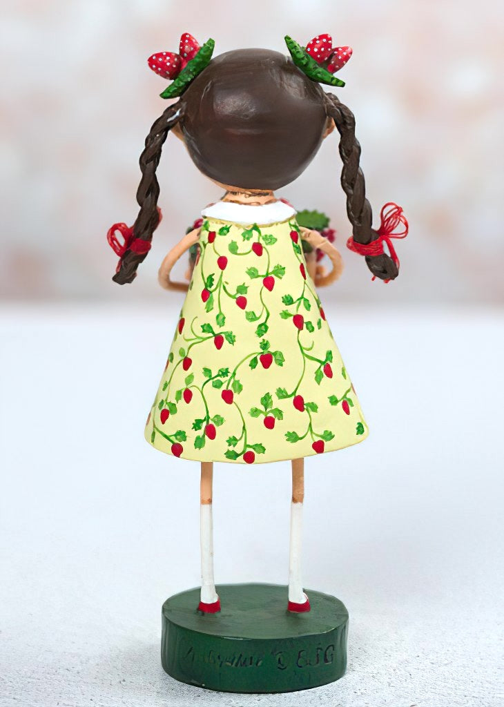 Lori Mitchell Strawberry Fields Figurine