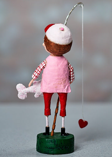 Lori Mitchell You're a Catch - 2024 Valentine's Day Figurine, backside