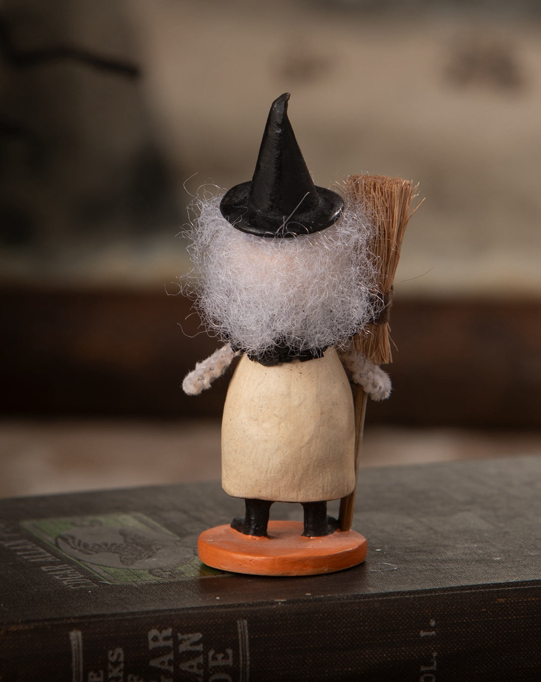 Cute Little Witch Figurine Mabel Moonspell designed by artist Michelle Laurtisen for Bethany Lowe 2026.