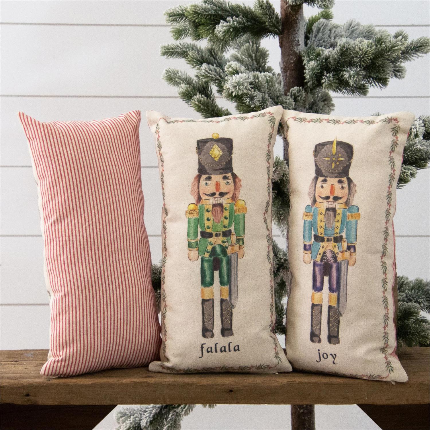 Nutcracker Pillows