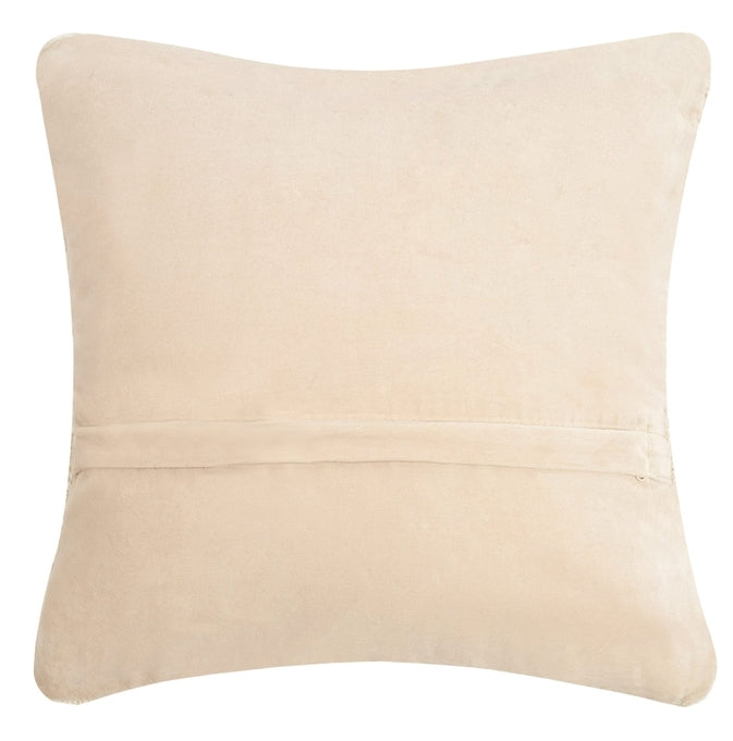 Velveteen backing of the October 31st Pillow