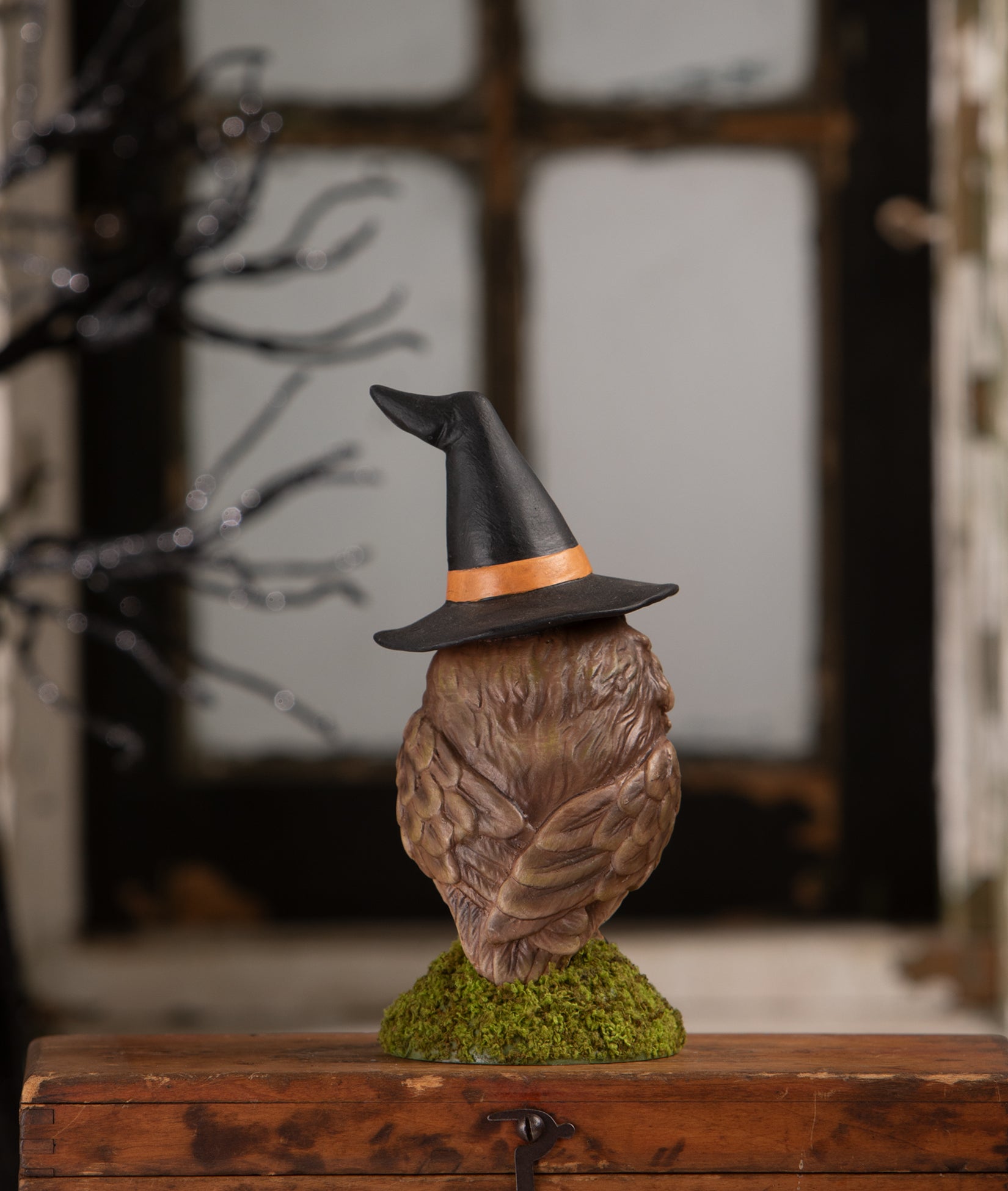 Owlina Witch Owl Figurine from the 2026 Bethany Lowe Halloween Collection.