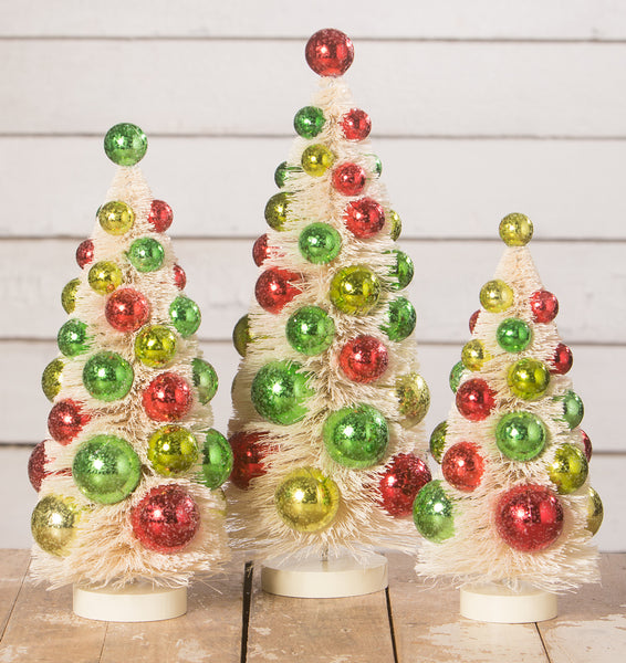 Bottle Brush Trees + Vintage Jars = a Very Merry Christmas • Adirondack  Girl @ Heart