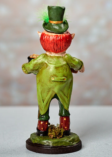 Rian Leprechaun Figurine with a Beer