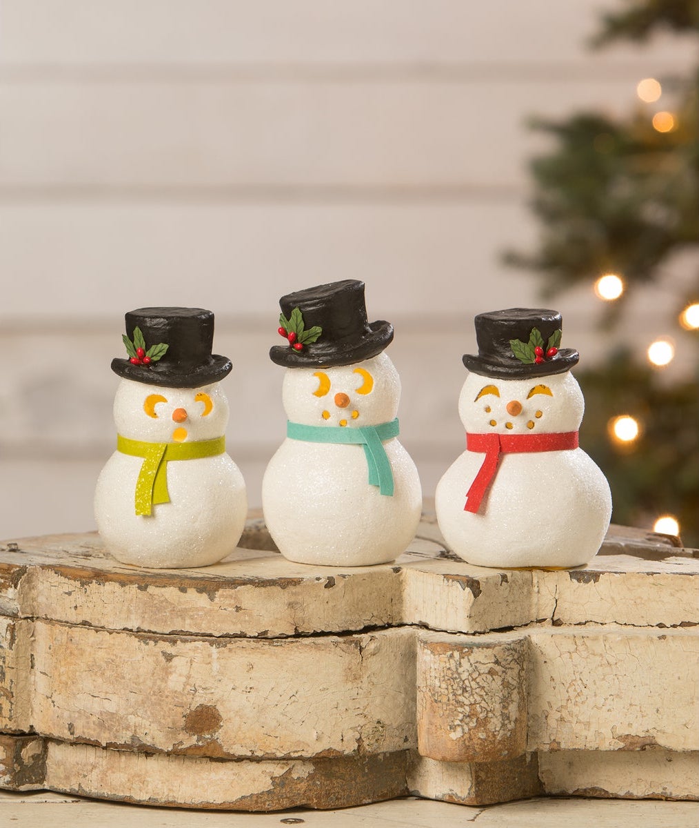 Snowman Luminaries