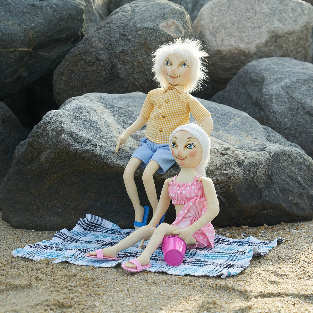 Tina Tides & Tommy Tides Beach Dolls by Joe Spencer