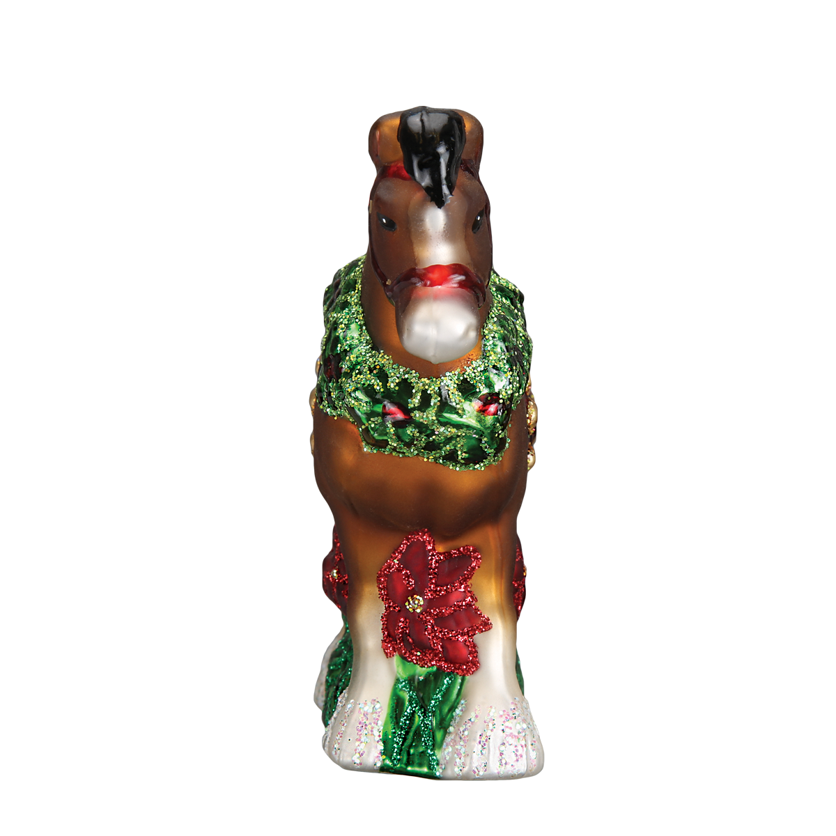Clydesdale Ornament Front