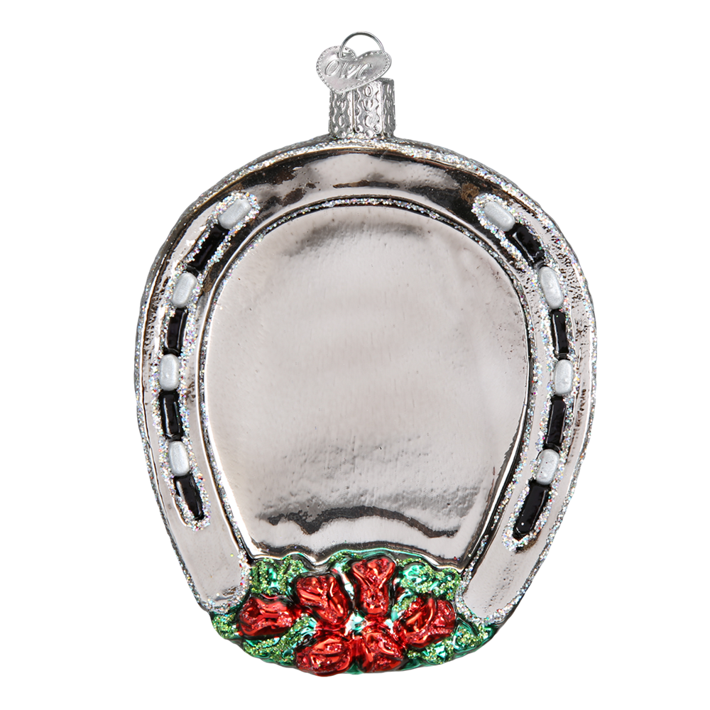 Winner Horseshoe Equestian Champion Ornament