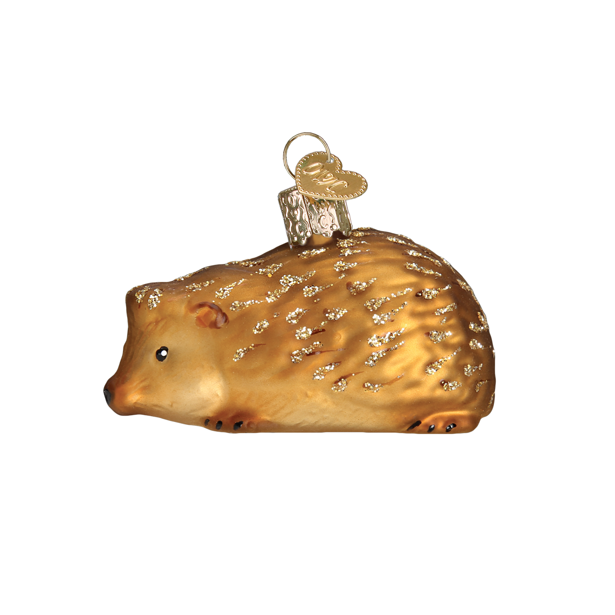 Mini Woodland Animal Ornament Set Hedgehog
