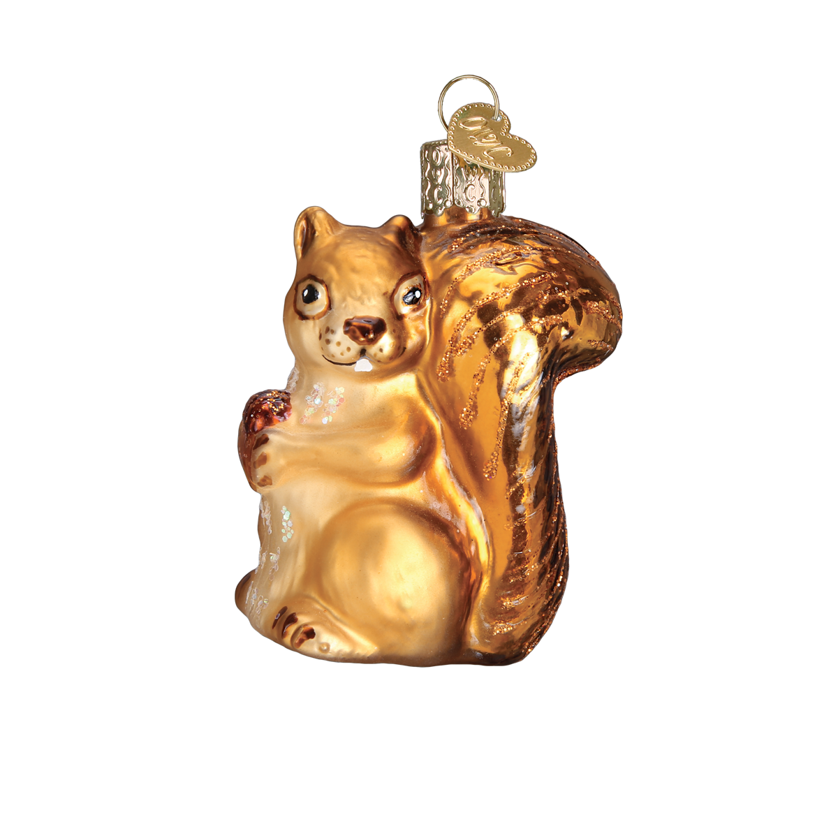 Mini Woodland Animal Ornament Set Squirrel