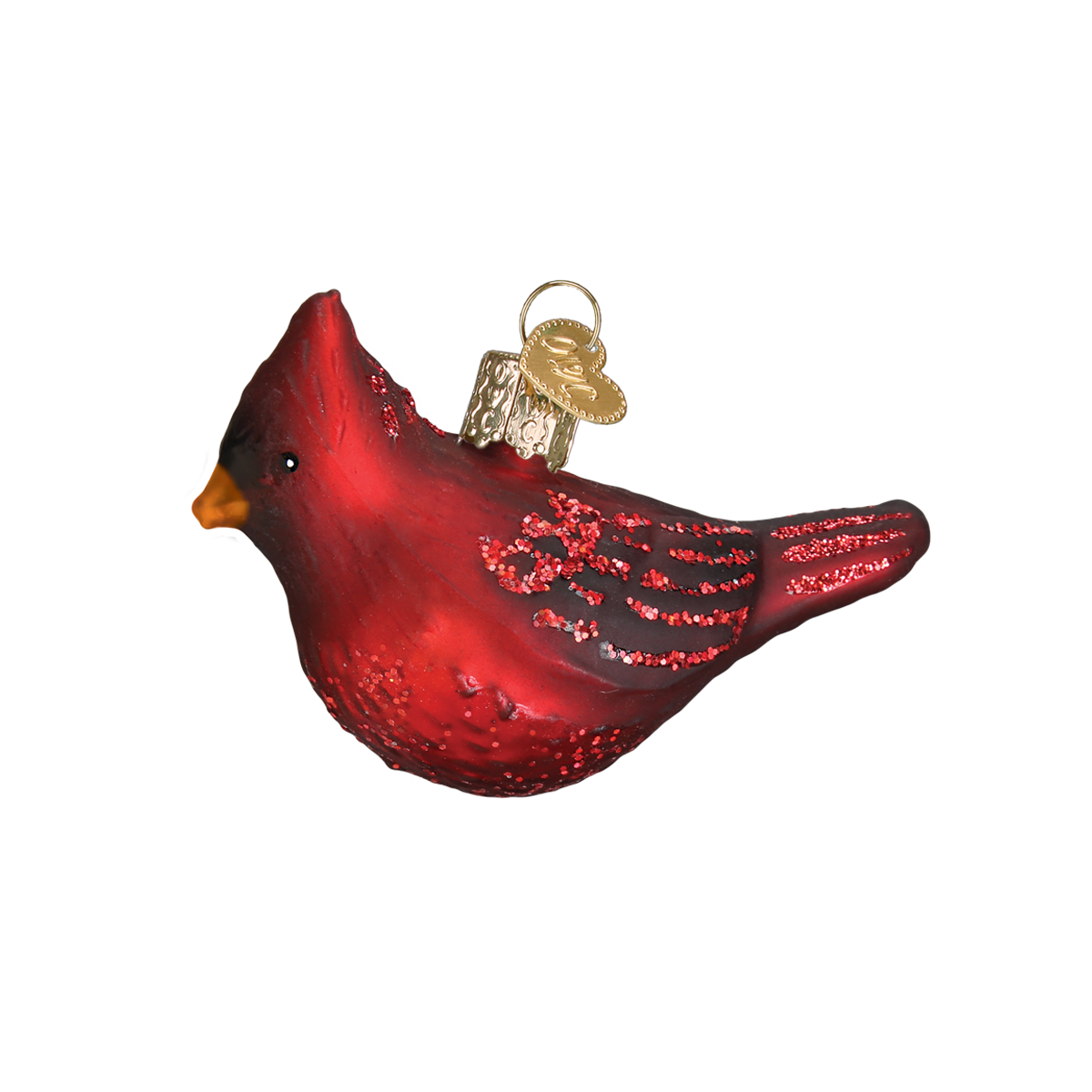 Mini Woodland Animal Ornament Set Cardinal