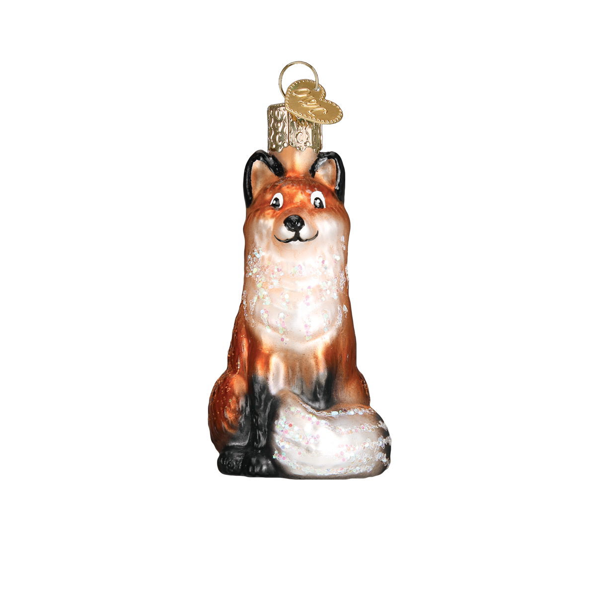 Mini Woodland Animal Ornament Set Fox