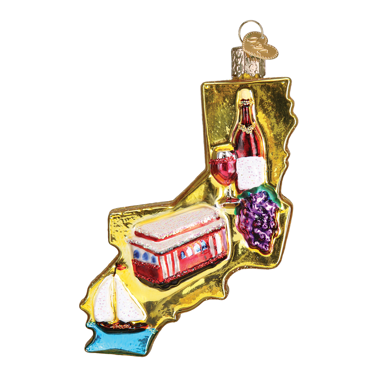 State of California Ornament