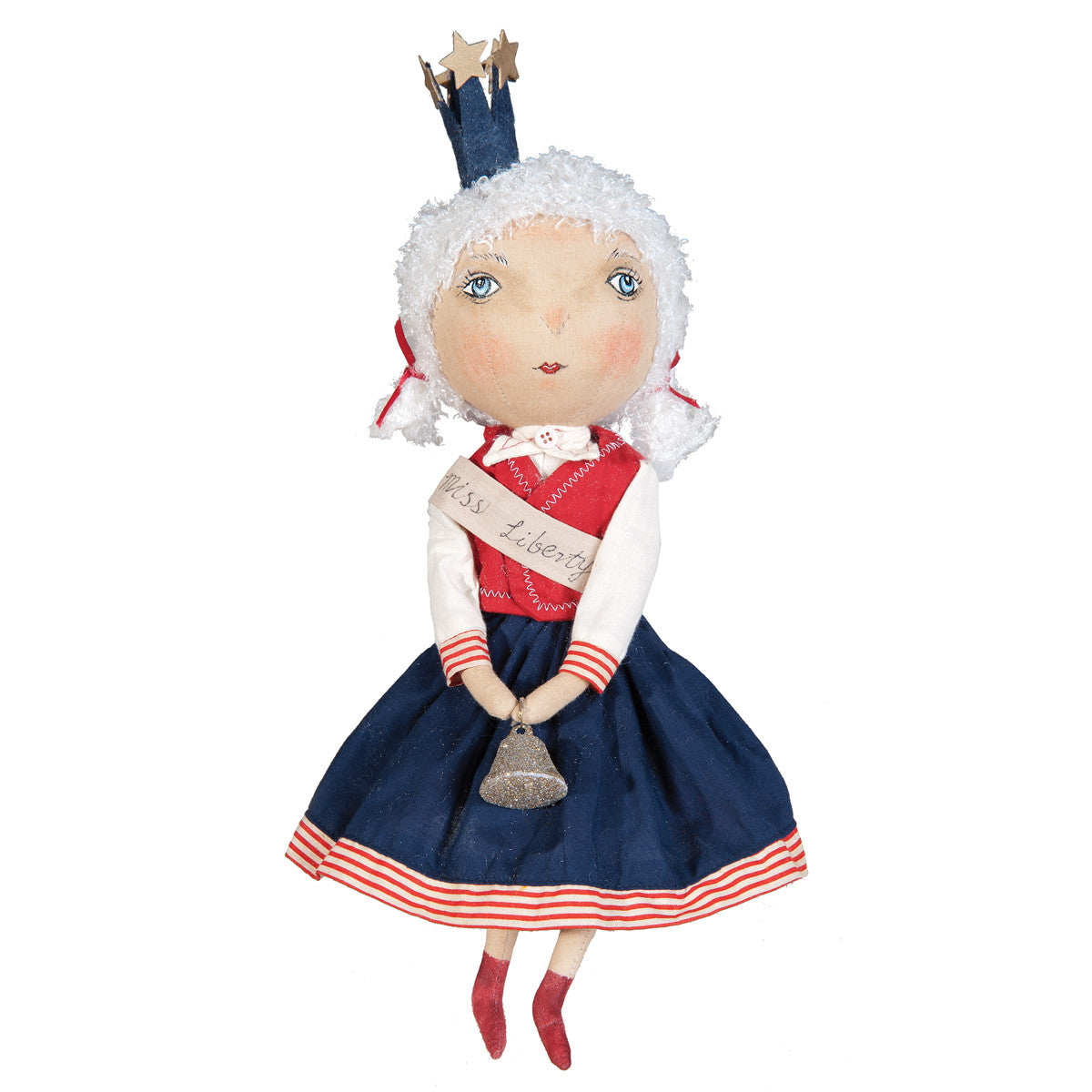 Joe Spencer 4th of July Lady Liberty Doll