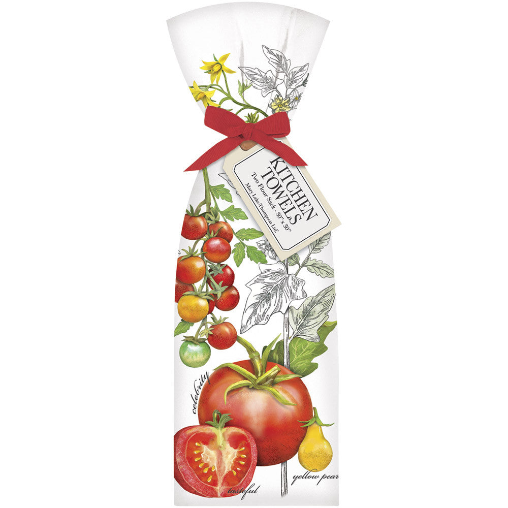 Botanical Tomatoes Kitchen Towels