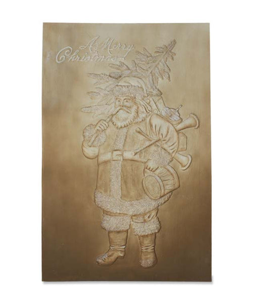 Santa Embossed Wall Art main image 0