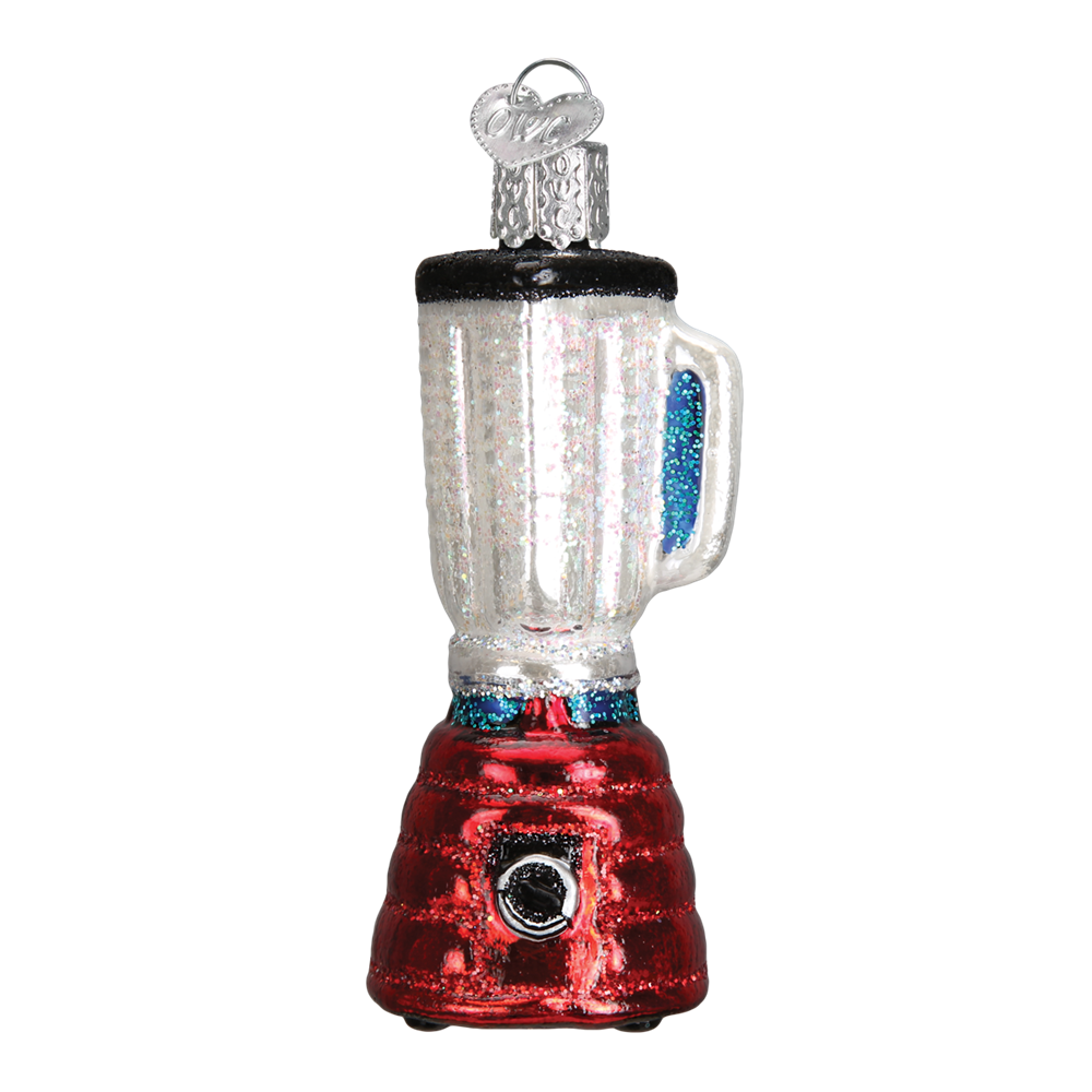 Retro Red Blender Ornament