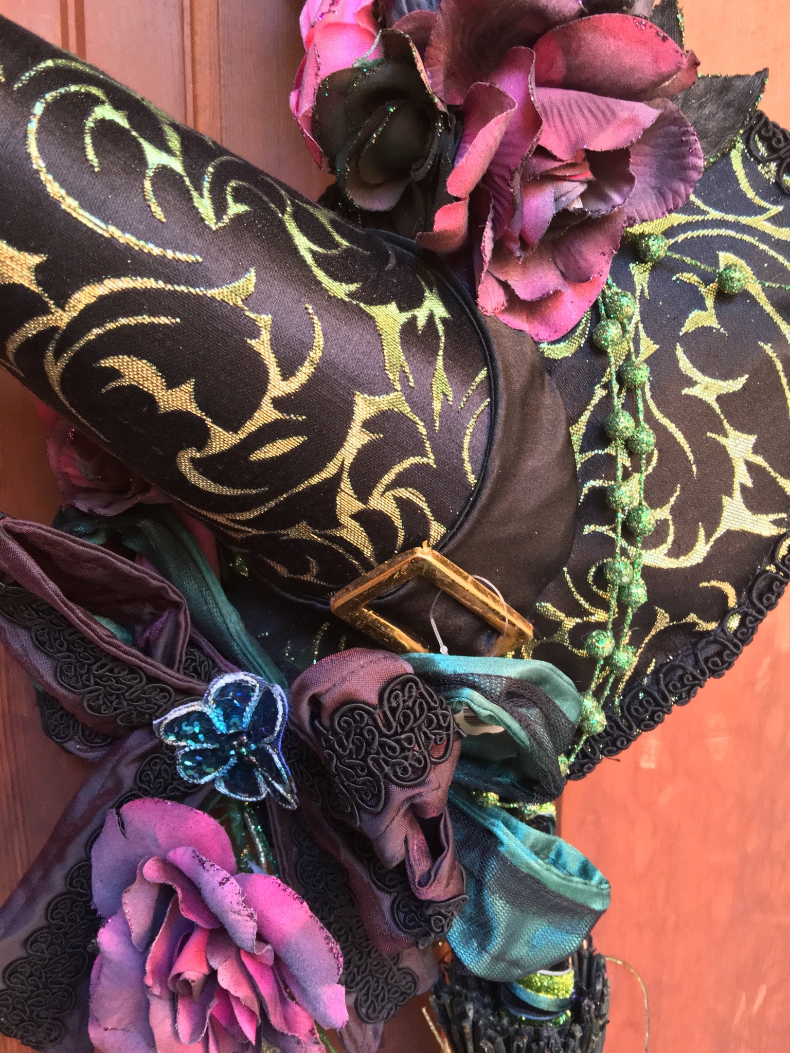 Wiches Broom Door Decor