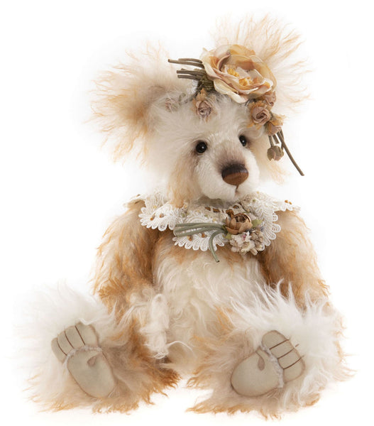 チャーリーベアーIsabelle Masterpiece 2024 限定 Isabelle Masterpiece 2022 Teddy Bear with Flowers & Lace Collar
