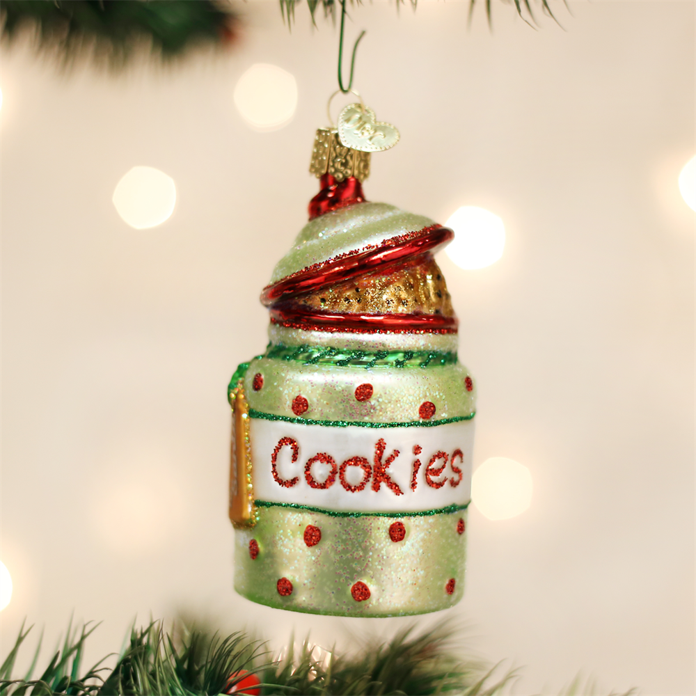 Cookie Jar Ornament for Santa by Old World Christmas