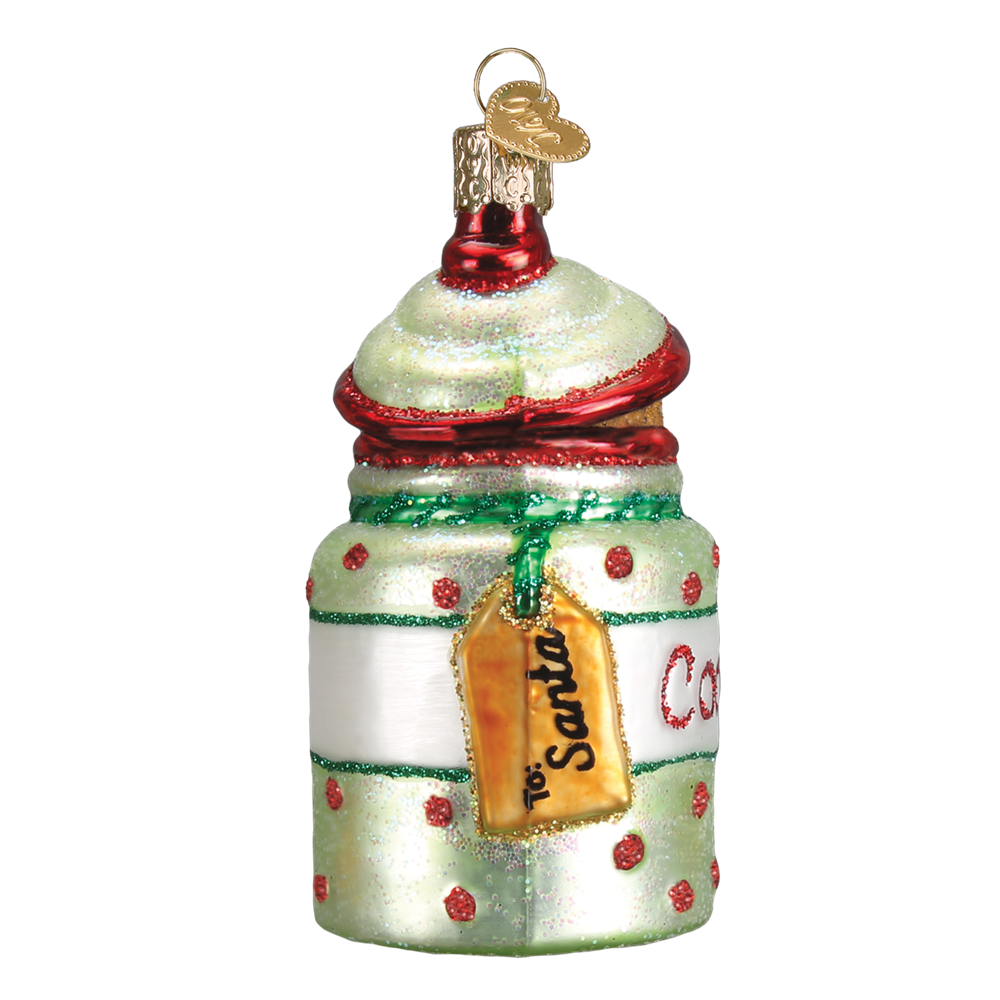 Cookies for Santa Cookie Jar Ornament by Old World Christmas