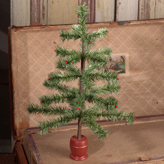 Dark Green Tiger Feather Tree