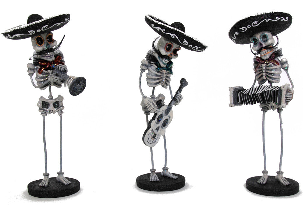 Day of the Dead Skeleton Mariachi Band