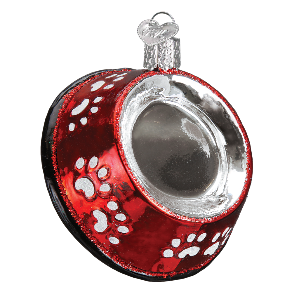 Dog Bowl Ornament by Old World Christmas