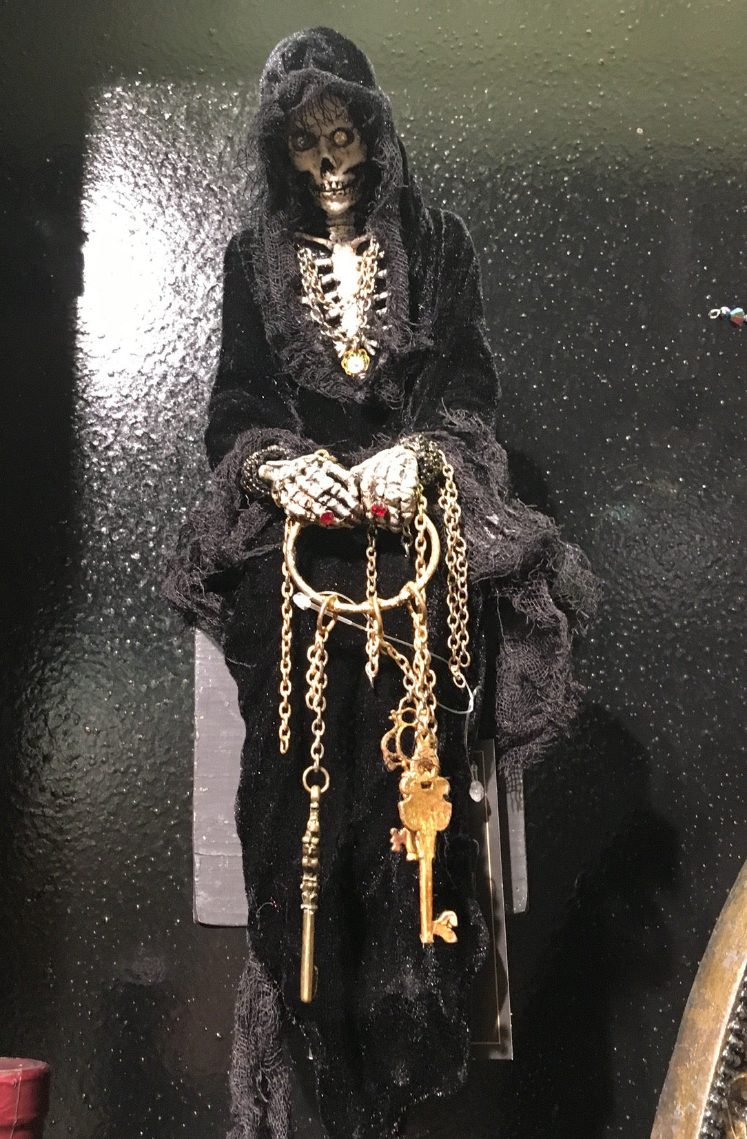 Katherine's Collection Dungeon Skeleton Shelf Sitter